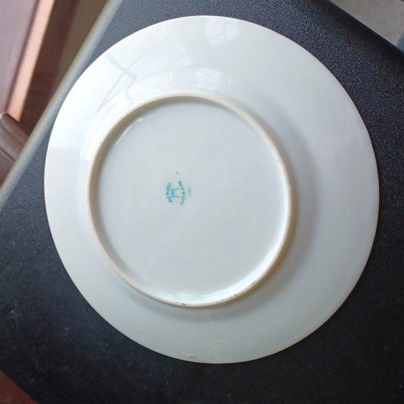 Vintage hand painted plate, 6", Japan - Picture 2 of 4